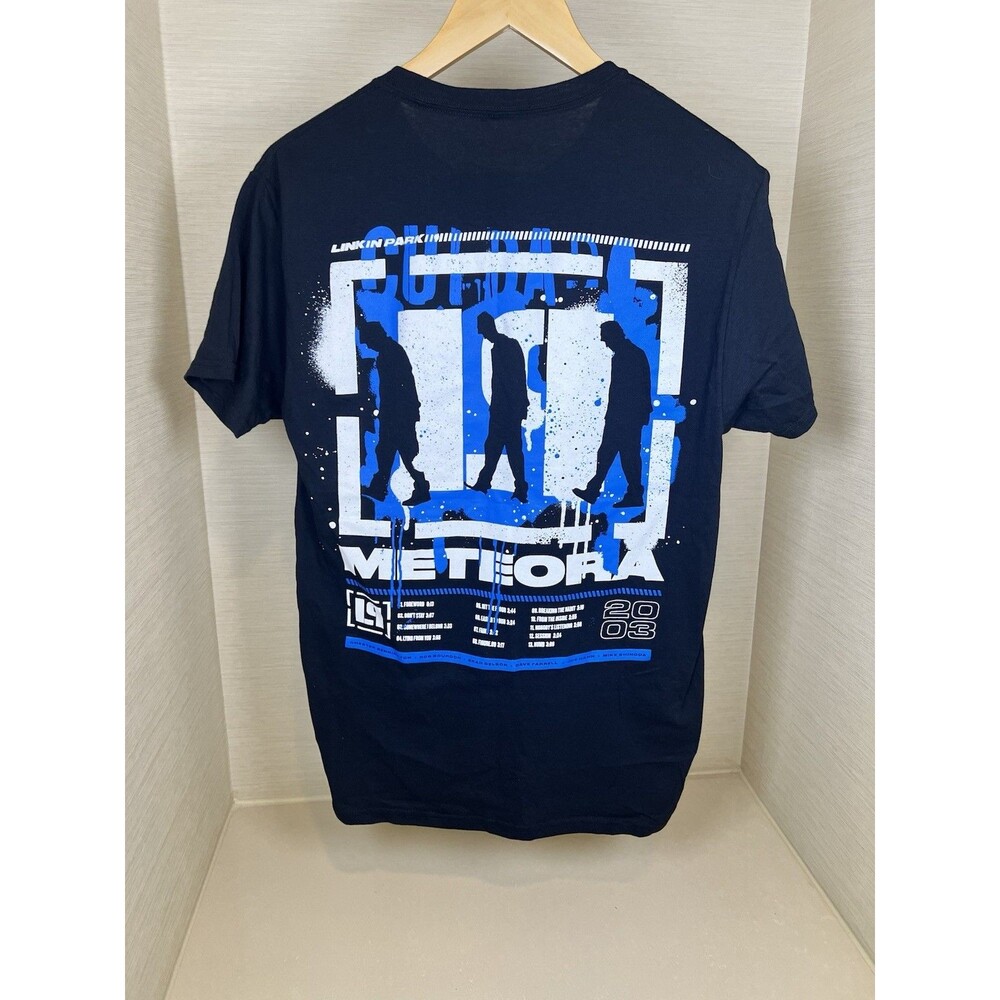 LINKIN PARK Meteora 2003 Vintage T-Shirt Band Tee Metal Rock Rare Y2K 90s Size S